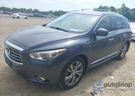 2014 Infiniti Qx60 z USA, uszkodzony, nr VIN 5N1AL0MM5EC505512